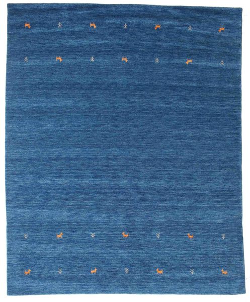  Gabbeh Loom Two Lines - Albastru Covor 240X290 Modern Albastru Închis/Albastru (Lână, India)