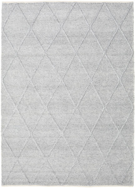  Svea - Argintiu/Deschis Gri Covor 160X230 Modern Lucrate De Mână Gri Deschis/Bej-Crem (Lână, India)