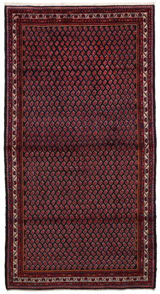 Arak Covor 158X296 Orientale Lucrat Manual Traverse Hol Roșu-Închis (Lână, Persia/Iran)