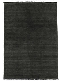  Handloom Fringes - Negru/Gri Covor 120X180 Modern Negru (Lână, India)