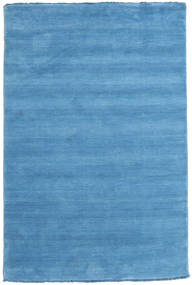  Handloom Fringes - Albastru Deschis Covor 120X180 Modern Albastru Deschis/Albastru (Lână, India)
