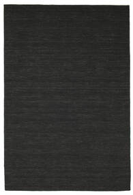  Chilim Loom - Negru Covor 200X300 Modern Lucrate De Mână Negru (Lână, India)