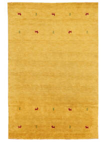  Gabbeh Loom Two Lines - Yellow Covor 140X200 Modern Galben (Lână, India)