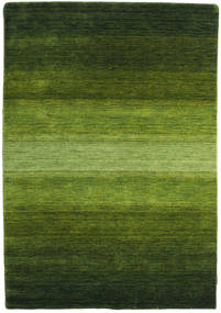  Gabbeh Rainbow - Verde Covor 140X200 Modern Verde Închis/Verde Oliv (Lână, India)