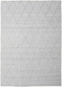  Svea - Gri Argintiu/Gri Deschis Covor 300X400 Modern Lucrate De Mână Gri Argintiu/Gri Deschis Mare (Lână, )
