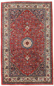 Sarouk Covor 137X220 Orientale Lucrat Manual Roșu-Închis/Albastru Închis (Lână, Persia/Iran)