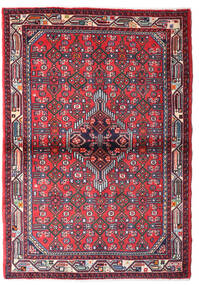 102X150 Hamadan Covor Covor Roşu/Roz Închis Persia/Iran 