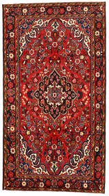  Hosseinabad Covor 160X296 Orientale Lucrat Manual Roșu-Închis/Ruginiu (Lână, Persia/Iran)