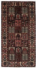  Covor Bakthiari Covor 150X292 Traverse Hol Negru/Dark Red (Lână, Persia/Iran)