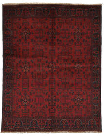  Afghan Khal Mohammadi Covor 148X190 Negru/Dark Red 
