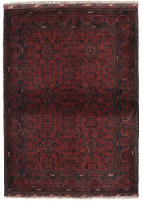  Afghan Khal Mohammadi Covor 105X145 Covor Lână Negru/Dark Red Mic Covor 