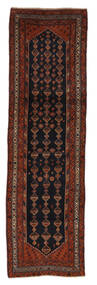  Meshkin Covor 114X384 Orientale Lucrat Manual Negru/Bej-Crem (Lână, Persia/Iran)