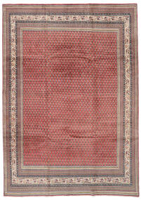  Sarouk Mir Covor 212X298 Orientale Lucrat Manual Roșu-Închis/Maro Închis (Lână, Persia/Iran)