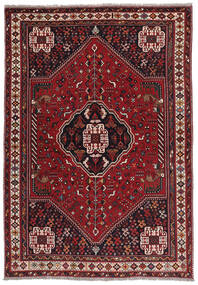  200X286 Shiraz Covor Negru/Dark Red Persia/Iran
 
