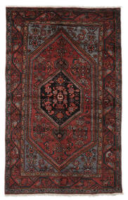  135X216 Zanjan Covor Negru/Dark Red Persia/Iran
 
