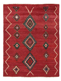 Moroccan Berber - Afghanistan Covor 148X189 Modern Lucrat Manual Roșu-Închis (Lână, Afganistan)