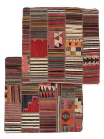  Persan Patchwork Pillowcase - Iran 90X90 Dark Red/Negru 
